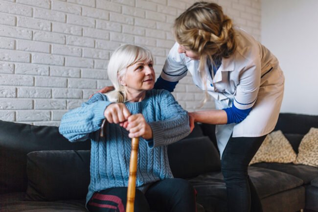 retirement-home-concept-with-nurse-woman